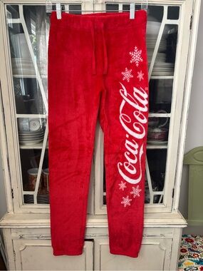 Coca Cola Fuzzy Pants